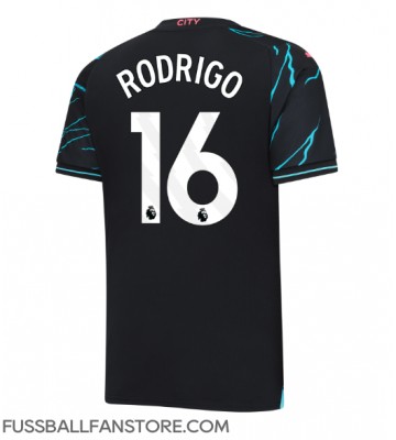 Manchester City Rodri Hernandez #16 Replik 3rd trikot 2023-24 Kurzarm